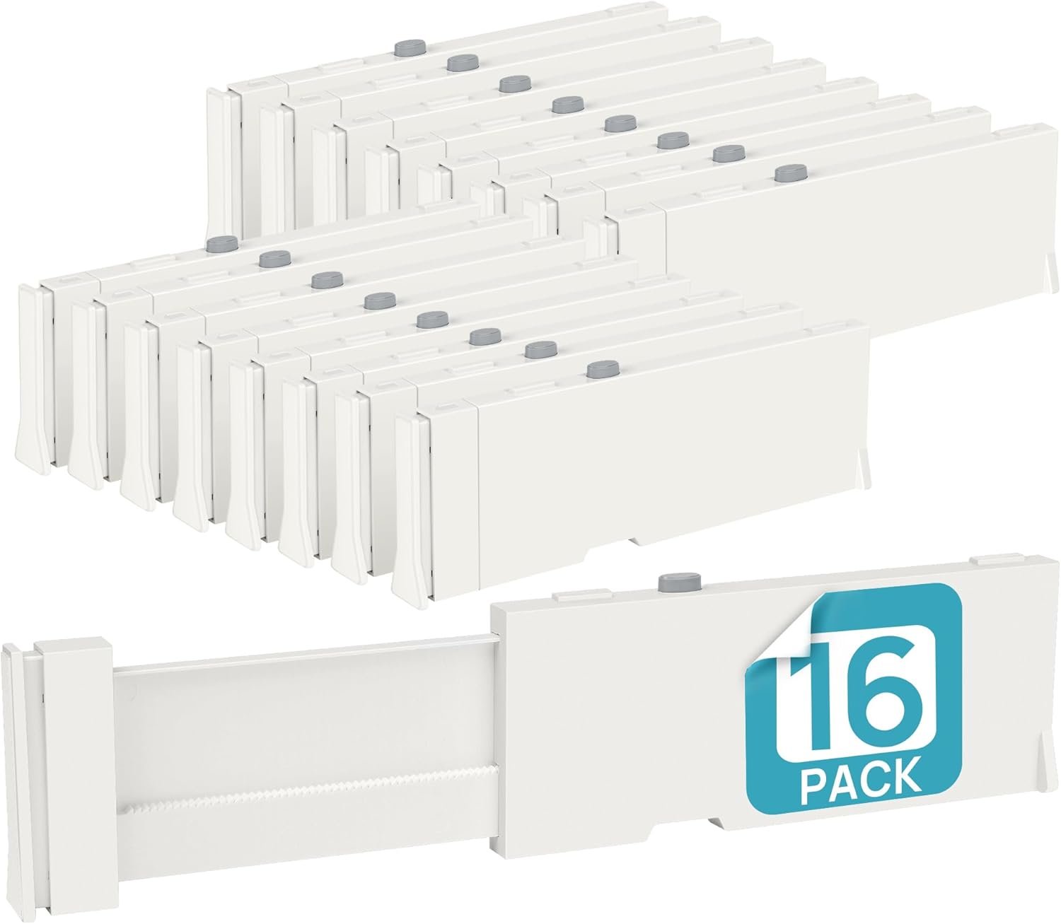 Expandable clothes drawer dividers by Vtopmart