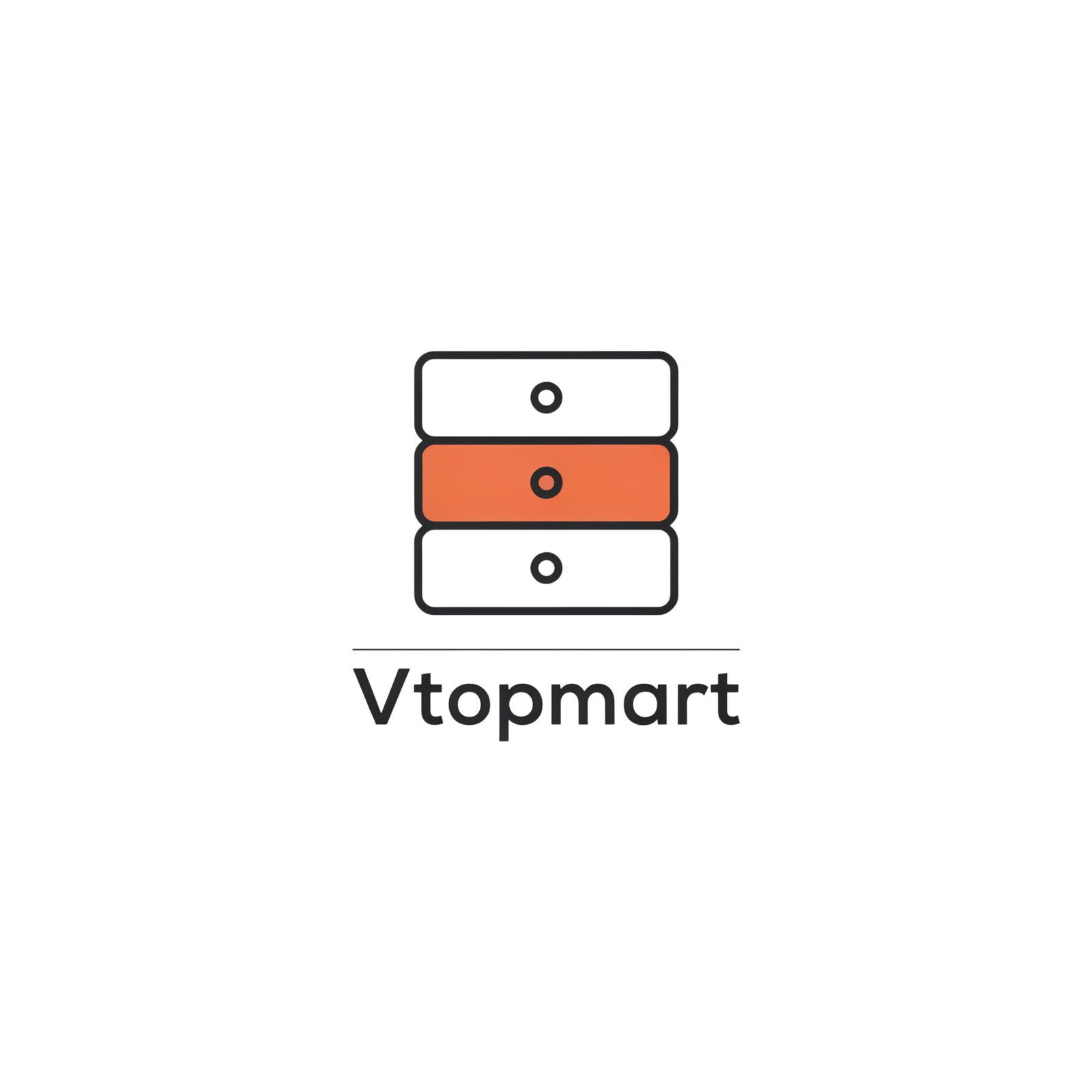 vtopmart drawer organizer brand logo